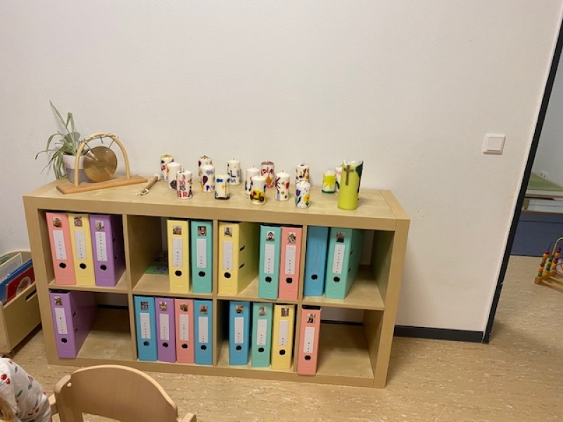 Wir dokumentieren die Entwicklungsschritte der Kinder stärkenorieniert in Form einer  Portfolioarbeit. 